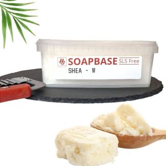 Mydlová hmota BIELA s bambuckým maslom SHEA-W 1 kg